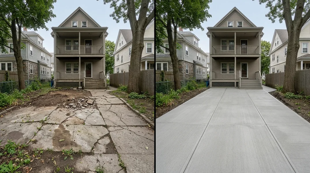 Stamped Concrete Patio Ideas for Providence Backyards