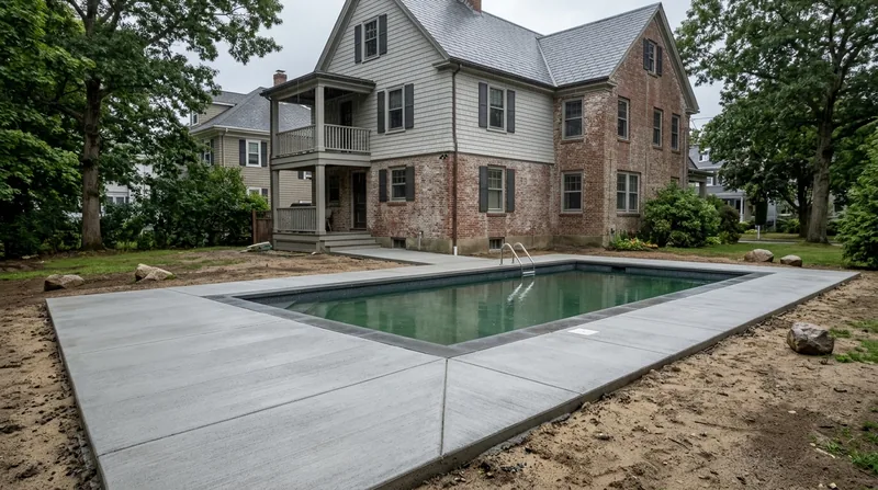 Concrete Pool Decks Providence